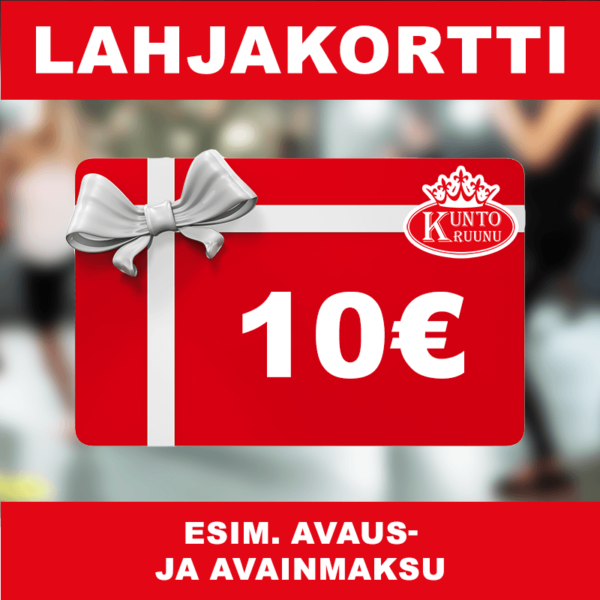 Lahjakortti 10€ - Klaukkala