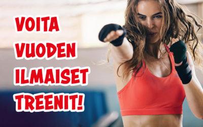 Voita vuoden ilmaiset treenit!