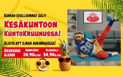 Kesäkuntoon KuntoKruunussa!