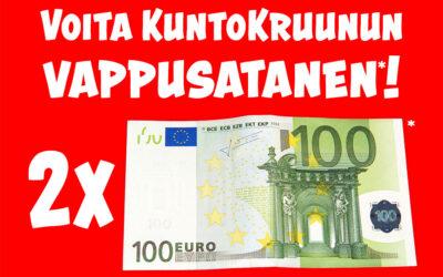 Voita KuntoKruunun vappusatanen!