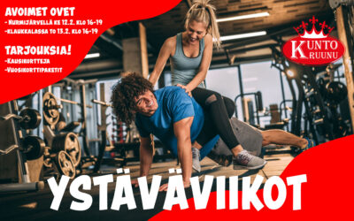KuntoKruunun ystäväviikkot!